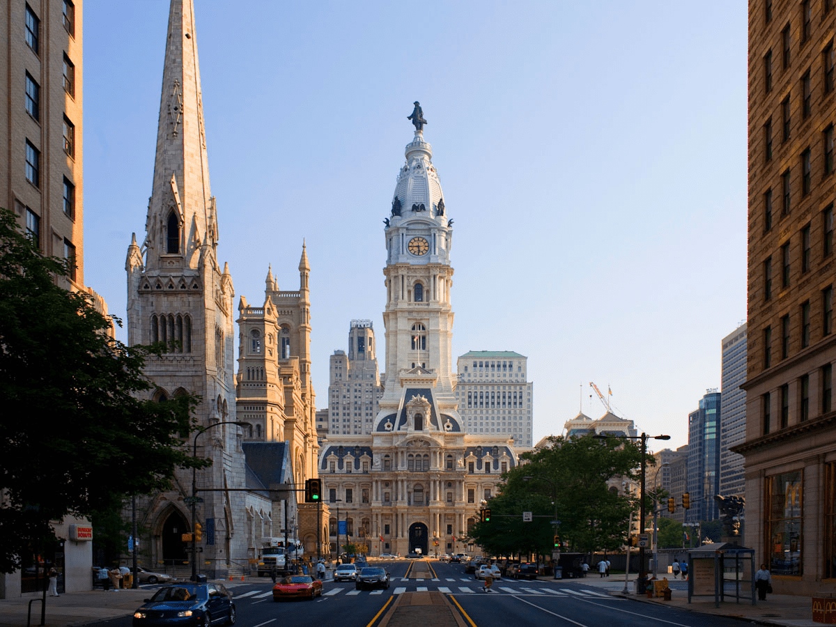 Philadelphia City Hall історія найвищої споруди міста Philadelphia
