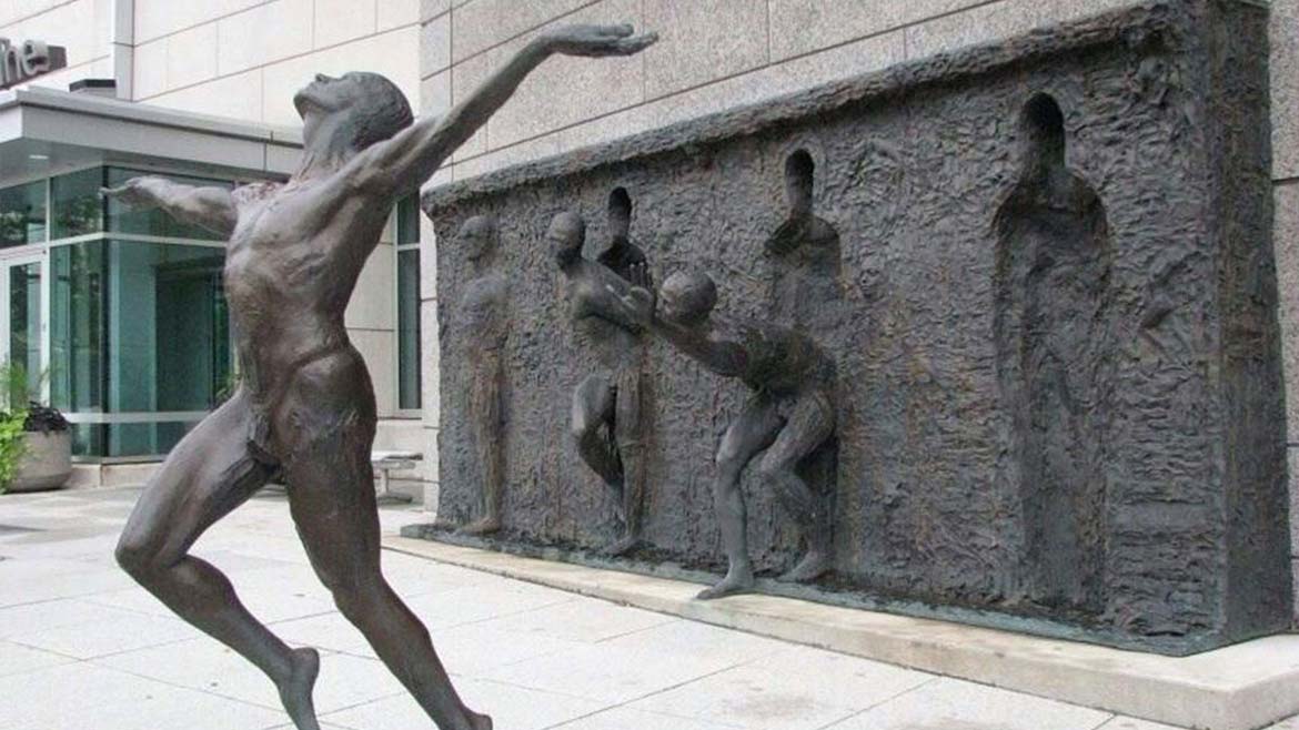 Памятник свободе или скульптура Порыв в Филадельфии, США